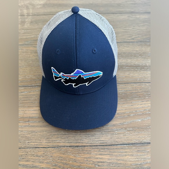 Patagonia Navy Blue Baseball. Cap Great Condition - Picture 1 of 6